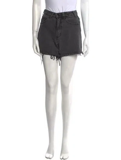 Pre-owned Dissh Mini Shorts In Black