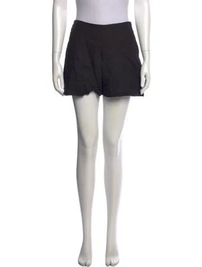 Pre-owned Dissh Mini Shorts In Black