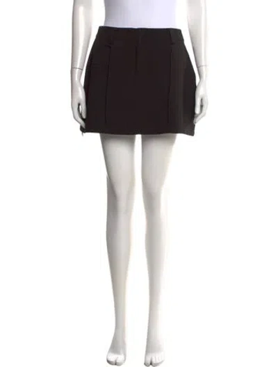 Pre-owned Dissh Mini Shorts In Black