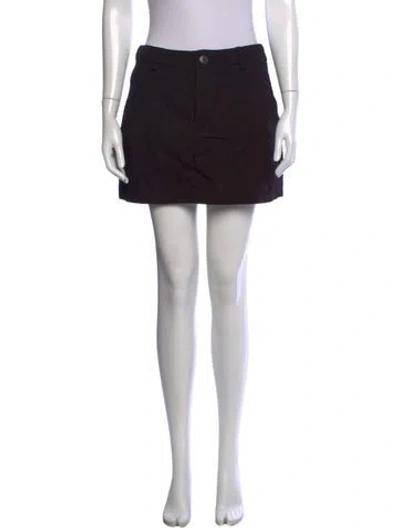 Pre-owned Dissh Mini Shorts In Black