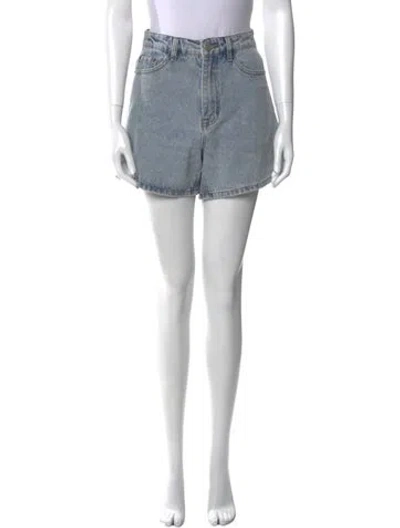 Pre-owned Dissh Mini Shorts In Blue