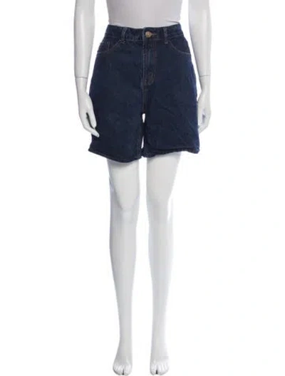 Pre-owned Dissh Mini Shorts In Blue