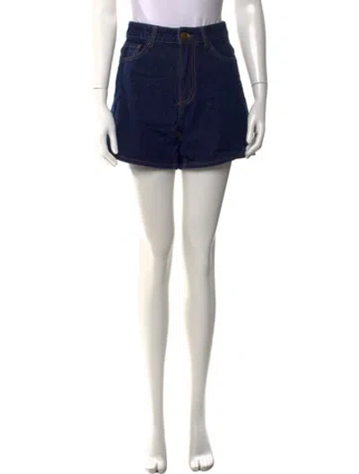 Pre-owned Dissh Mini Shorts In Blue