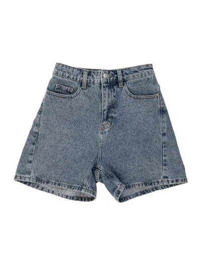 Pre-owned Dissh Mini Shorts In Blue