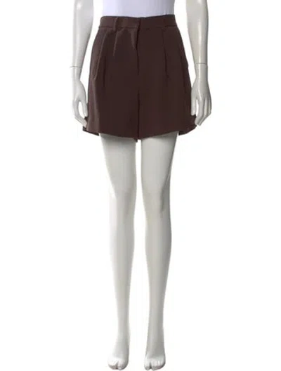 Pre-owned Dissh Mini Shorts In Brown
