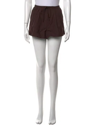 Pre-owned Dissh Mini Shorts In Brown