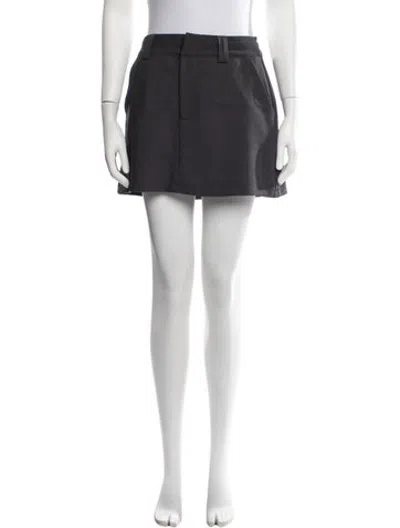 Pre-owned Dissh Mini Shorts In Grey