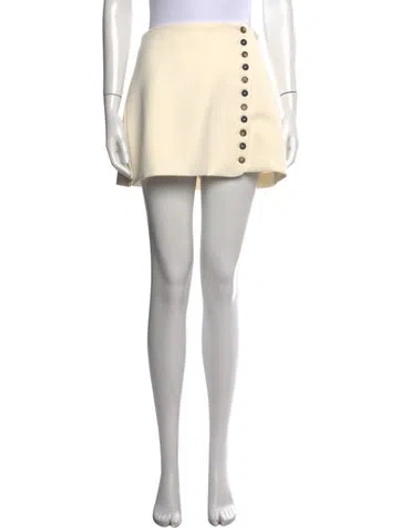 Pre-owned Dissh Mini Shorts In Neutrals