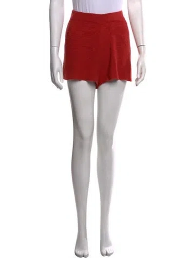 Pre-owned Dissh Mini Shorts In Red