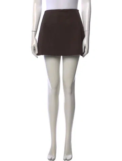 Pre-owned Dissh Mini Shorts W/ Tags In Brown