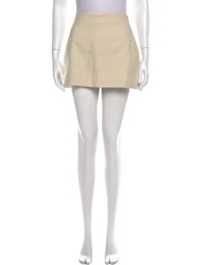 Pre-owned Dissh Mini Shorts W/ Tags In Neutrals