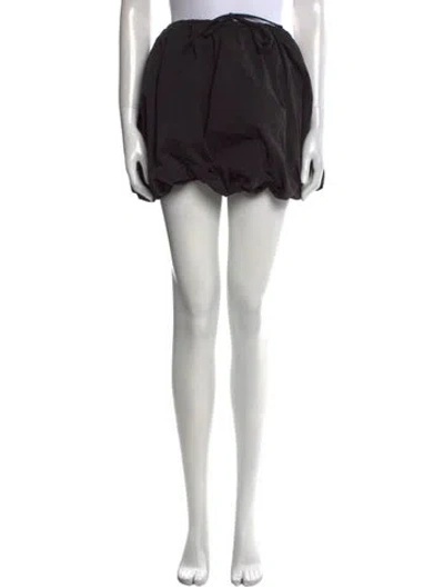 Pre-owned Dissh Mini Skirt In Black
