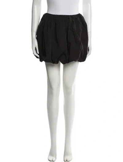 Pre-owned Dissh Mini Skirt In Black