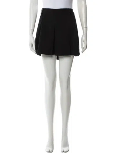 Pre-owned Dissh Mini Skirt In Black