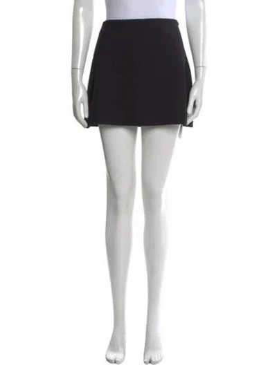 Pre-owned Dissh Mini Skirt In Black
