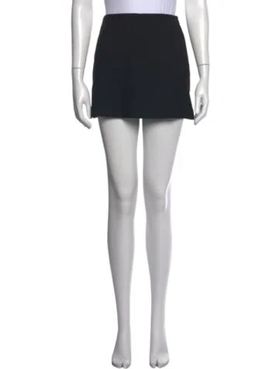 Pre-owned Dissh Mini Skirt In Black