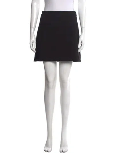 Pre-owned Dissh Mini Skirt In Black