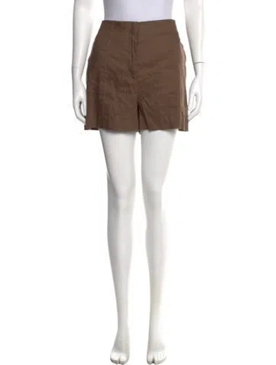 Pre-owned Dissh Mini Skirt In Brown