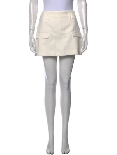 Pre-owned Dissh Mini Skirt In Grey