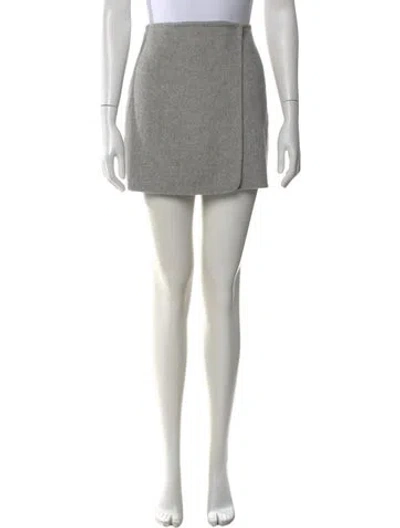 Pre-owned Dissh Mini Skirt In Neutral