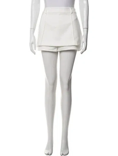 Pre-owned Dissh Mini Skirt In Neutrals