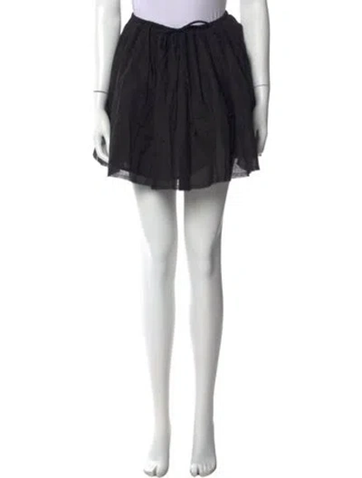 Pre-owned Dissh Mini Skirt W/ Tags In Black