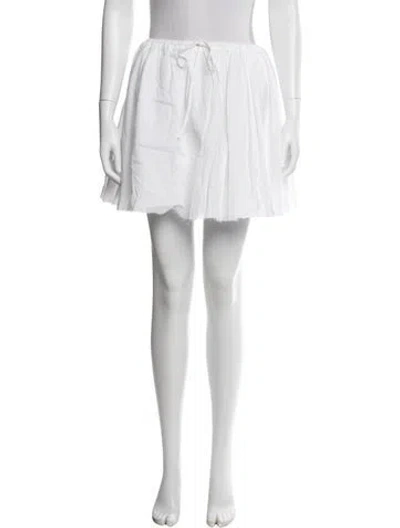Pre-owned Dissh Mini Skirt W/ Tags In Neutral