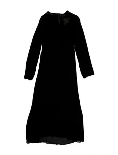 Pre-owned Dissh Mock Neck Midi Length Dress W/ Tags In Black