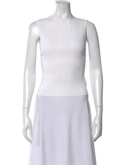 Pre-owned Dissh Nylon Crew Neck Top In Neutral
