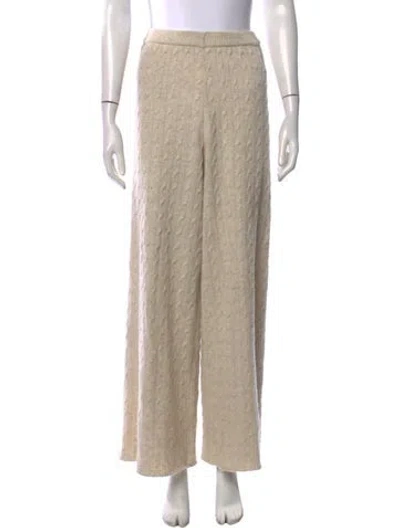 Pre-owned Dissh Nylon Wide Leg Pants In Neutrals
