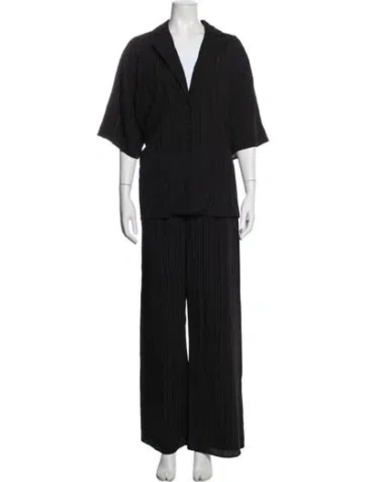 Pre-owned Dissh Pant Set In Black