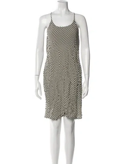 Pre-owned Dissh Printed Knee-length Dress