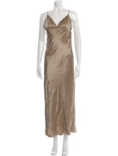 Pre-owned Dissh Printed Long Dress