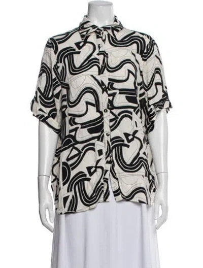 Pre-owned Dissh Printed Set In Black/neutrals
