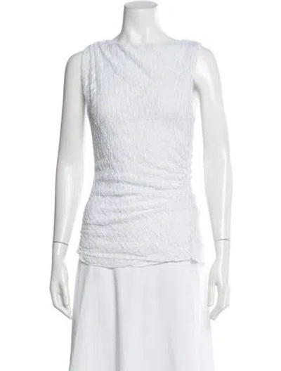 Pre-owned Dissh Scoop Neck Sleeveless Top In Multi
