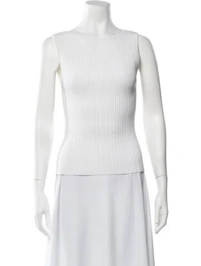 Pre-owned Dissh Scoop Neck Sleeveless Top In Neutrals