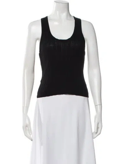 Pre-owned Dissh Scoop Neck Sleeveless Top W/ Tags In White
