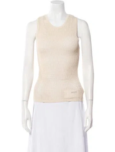 Pre-owned Dissh Scoop Neck Sweater W/ Tags In Green