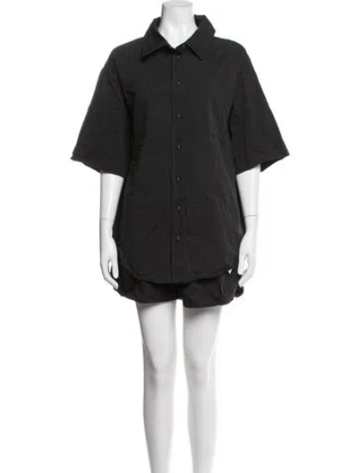 Pre-owned Dissh Short Set In Black