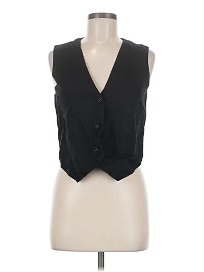 Pre-owned Dissh Sleeveless Blouse In Black