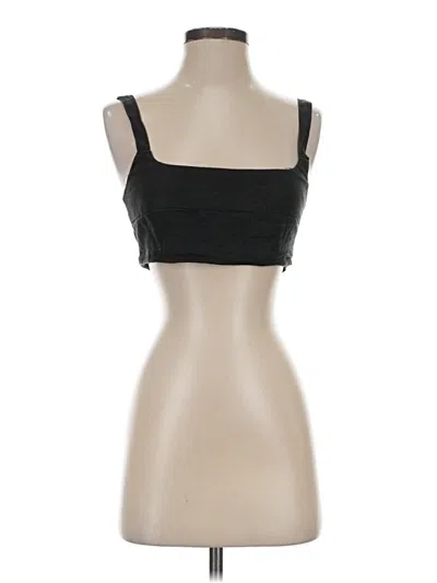Pre-owned Dissh Sleeveless Top Black Sweetheart Neckline Tops