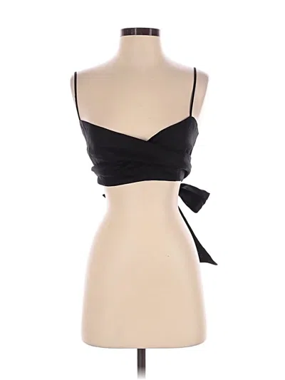 Pre-owned Dissh Sleeveless Top Black Sweetheart Neckline Tops