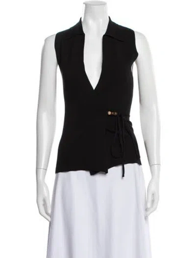 Pre-owned Dissh Sleeveless Top W/ Tags In Black