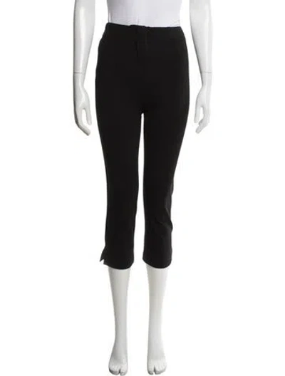 Pre-owned Dissh Straight Leg Pants In Black