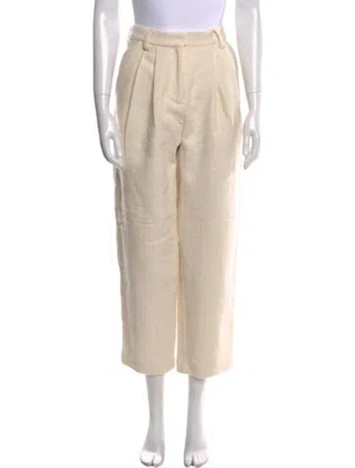 Pre-owned Dissh Straight Leg Pants W/ Tags In Neutral