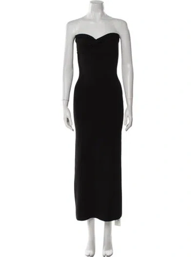 Pre-owned Dissh Strapless Midi Length Dress W/ Tags In Black