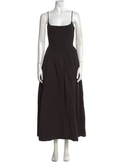 Pre-owned Dissh Strapless Midi Length Dress W/ Tags In Blue