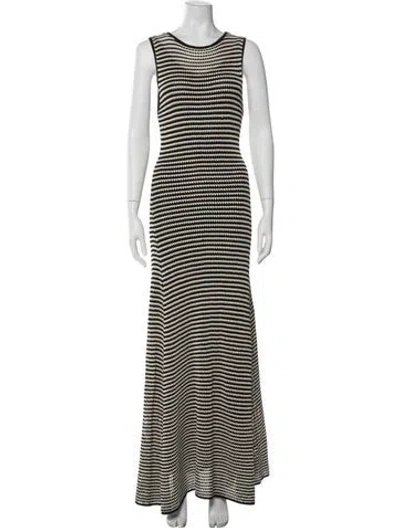 Pre-owned Dissh Striped Long Dress