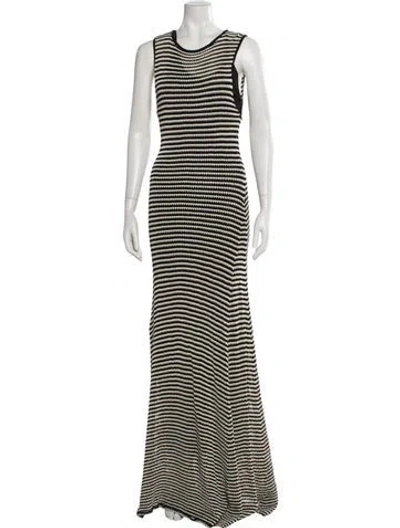 Pre-owned Dissh Striped Long Dress