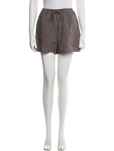 Pre-owned Dissh Striped Mini Shorts W/ Tags In Multi